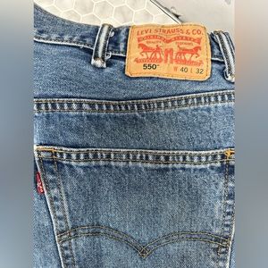 Levi’s 550 Men’s blue denim jeans. 40x32